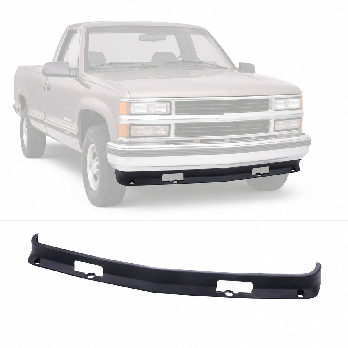Bumper Valance Air Dam Deflector For 88-98 Chevy GMC C/K 1500 2500 3500 Pickup