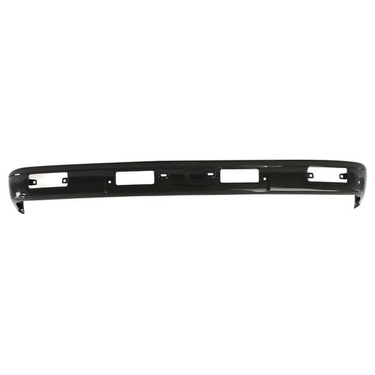 Black Front Bumper Steel Face Bar For 1984-1988 Toyota Pickup DLX SR5 Model
