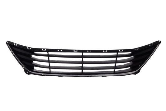 Front Lower Bumper Cover Grille w/ Chrome Molding For 2014-2016 Hyundai Elantra
