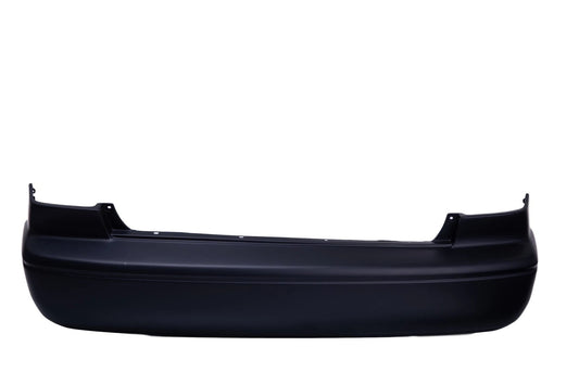 Black Plastic Bumper Cover Rear for 2000-2001 Toyota Camry CE LE XLE Model Sedan