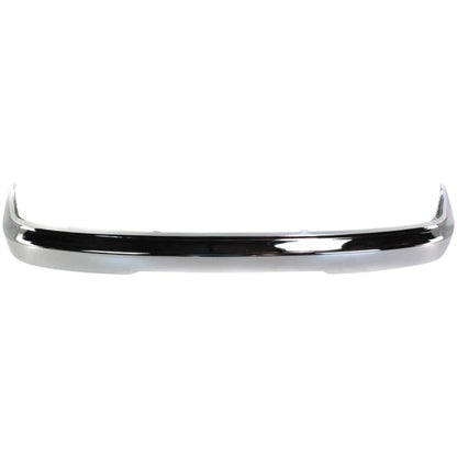 Front Upper Chrome Bumper Face Bar For 1995-1997 Toyota Tacoma Pickup Truck 4WD