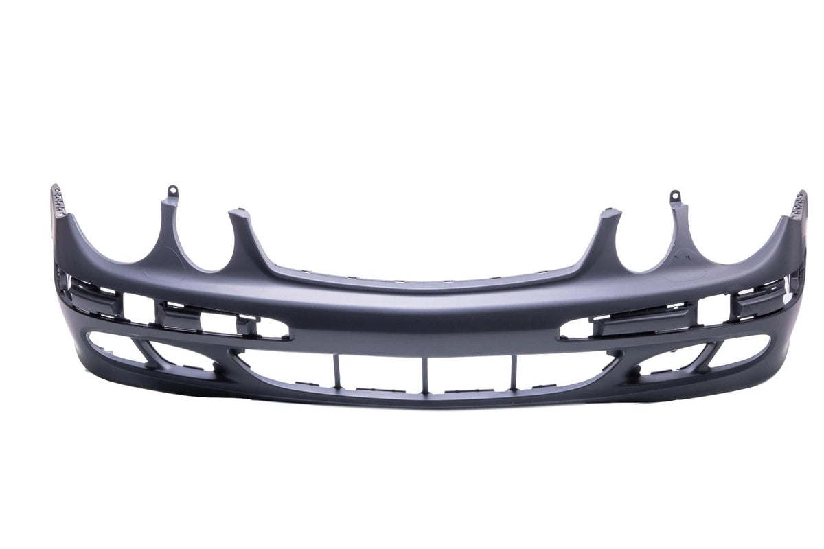 For 03-06 Mercedes-Benz E-Class w/o Headlight Washer Holes Front Bumper Cover