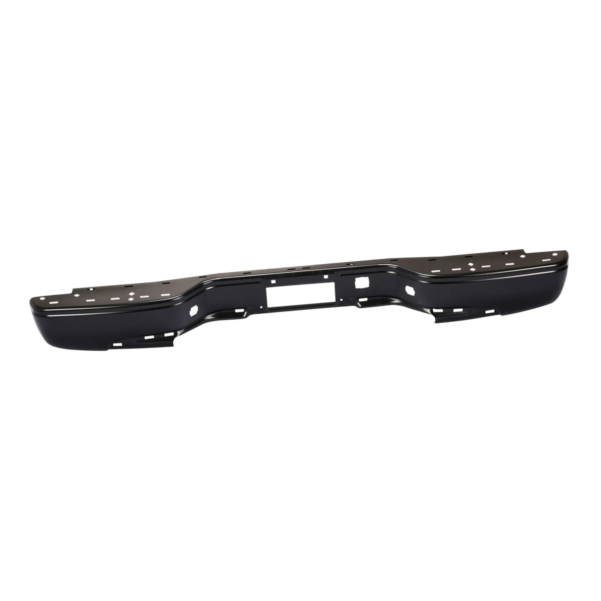 Black Rear Step Bumper Fits 1999-2007 Silverado Sierra Standard/Extend/Crew Cab