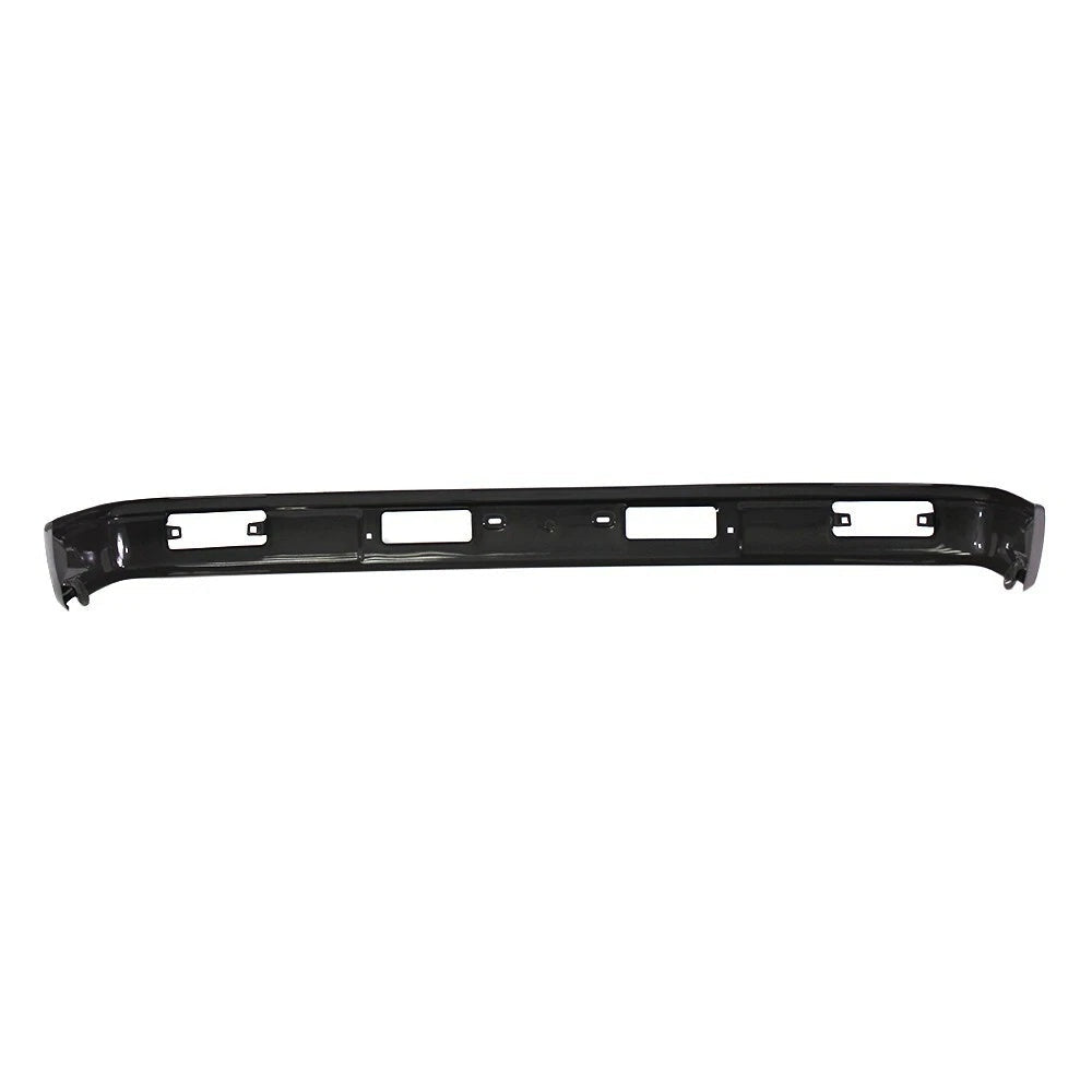 Black Front Bumper Steel Face Bar For 1984-1988 Toyota Pickup DLX SR5 Model
