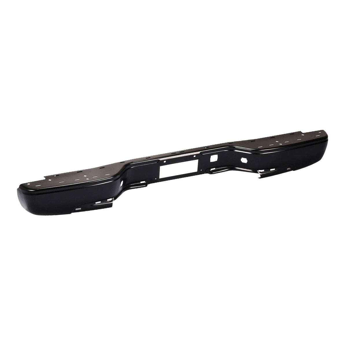 Black Rear Step Bumper Fits 1999-2007 Silverado Sierra Standard/Extend/Crew Cab