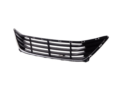 Front Lower Bumper Cover Grille w/ Chrome Molding For 2014-2016 Hyundai Elantra