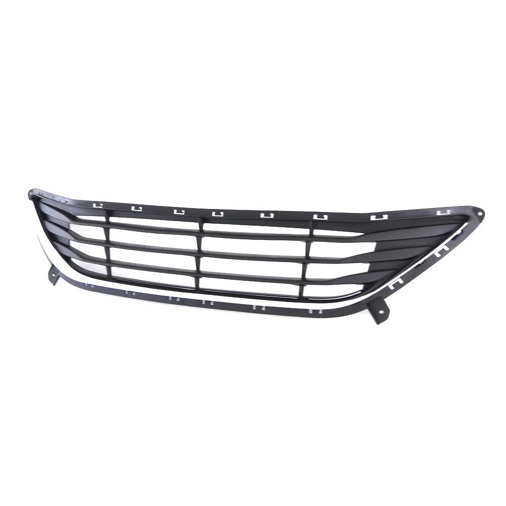 Front Lower Bumper Cover Grille w/ Chrome Molding For 2011-2013 Hyundai Elantra