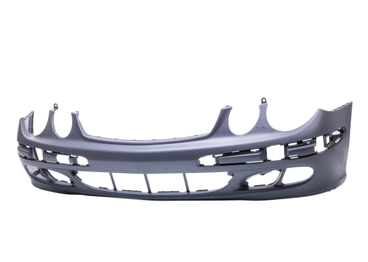 For 03-06 Mercedes-Benz E-Class w/o Headlight Washer Holes Front Bumper Cover