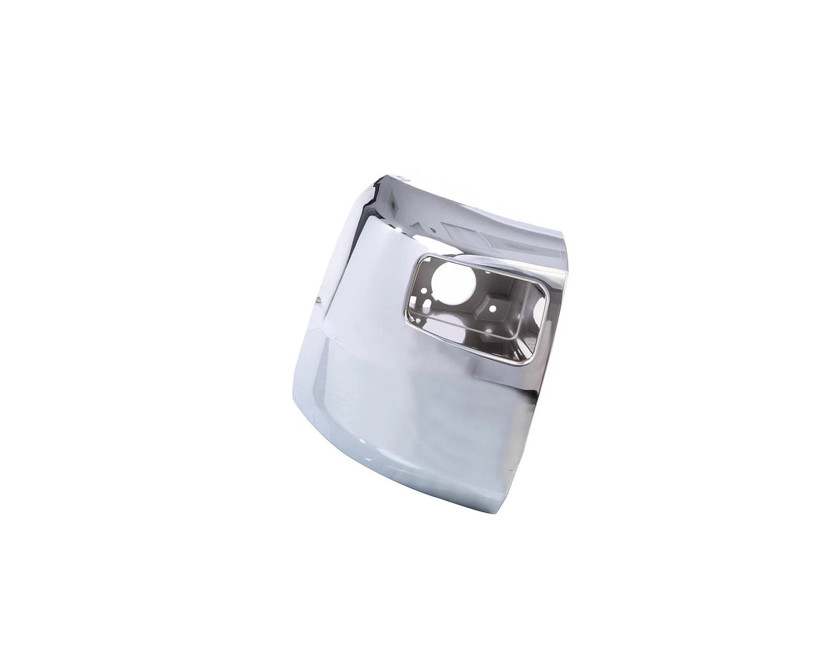 Front,Left Driver Side bumper cover For Chevy Pickup GM1016108 15839251 CHROME