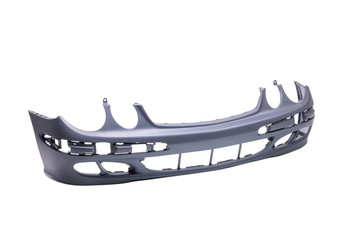 For 03-06 Mercedes-Benz E-Class w/o Headlight Washer Holes Front Bumper Cover