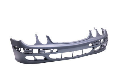 For 03-06 Mercedes-Benz E-Class w/o Headlight Washer Holes Front Bumper Cover