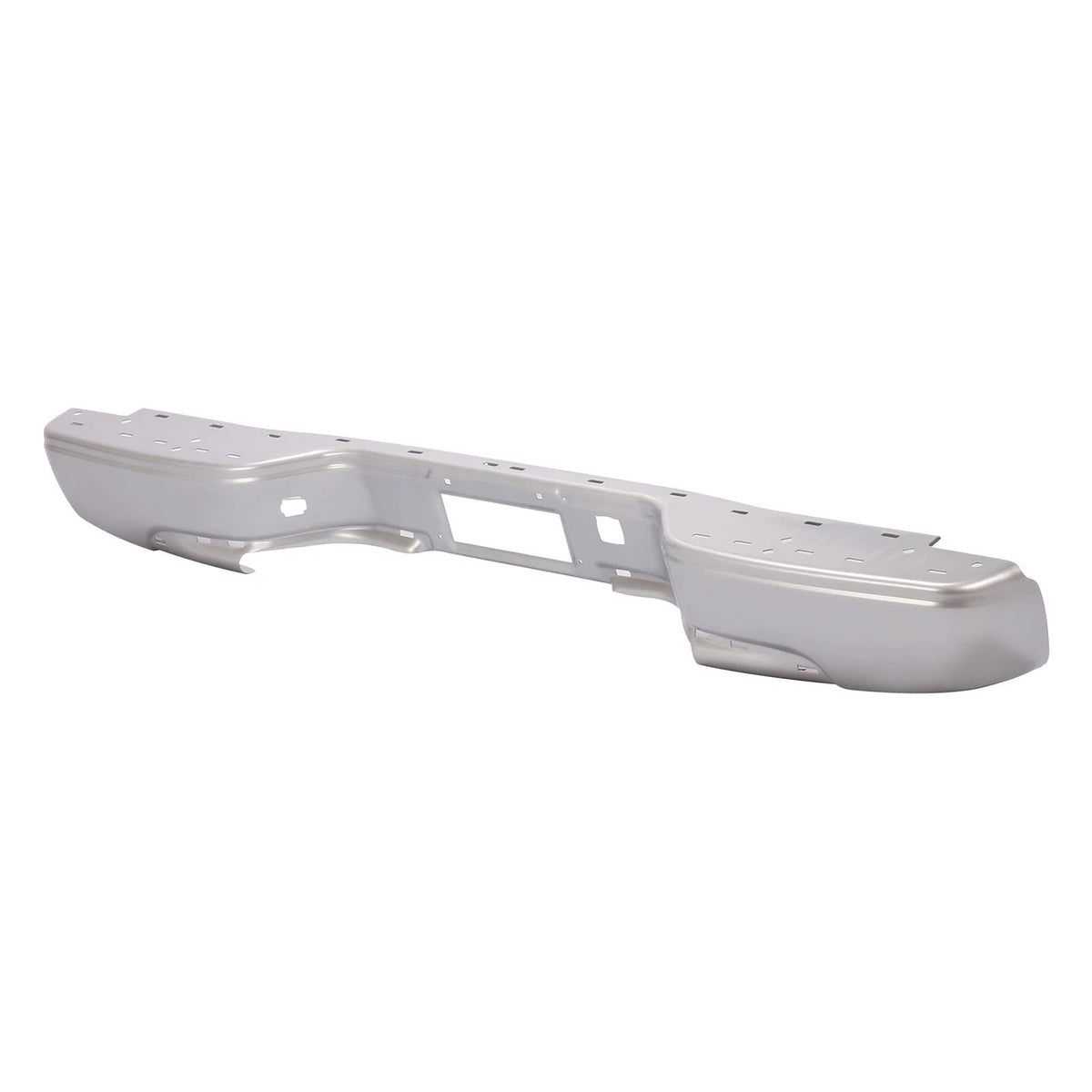 Painted Silver Rear Step Bumper For 99-07 Silverado Sierra 1500 Pickup Truck New