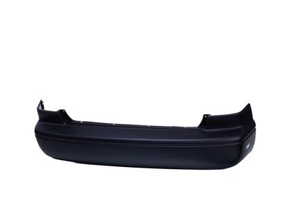 Black Plastic Bumper Cover Rear for 2000-2001 Toyota Camry CE LE XLE Model Sedan