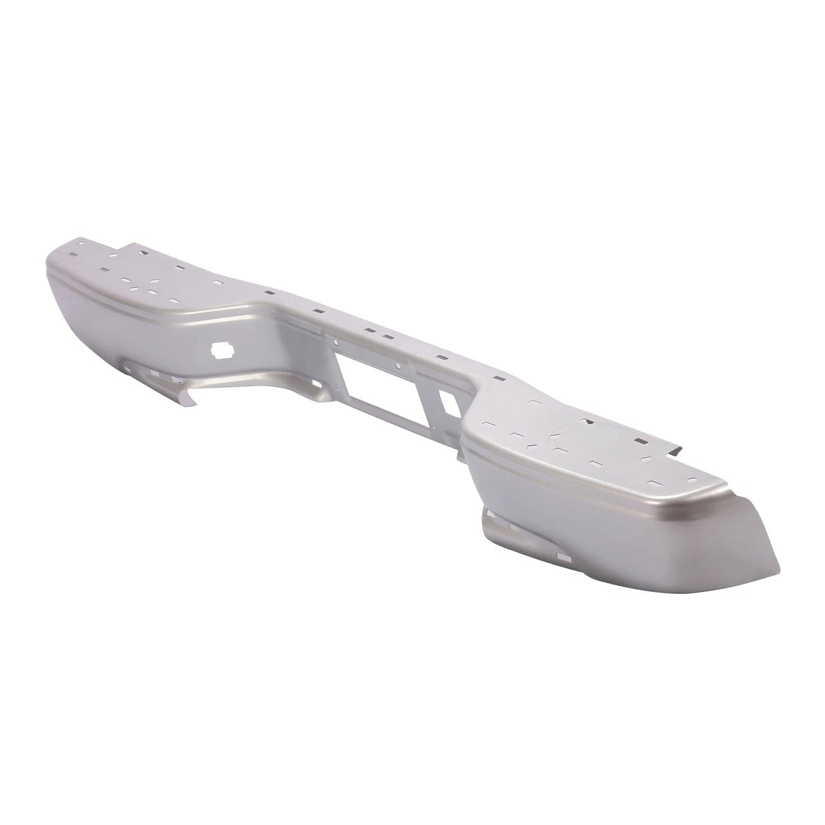 Painted Silver Rear Step Bumper For 99-07 Silverado Sierra 1500 Pickup Truck New
