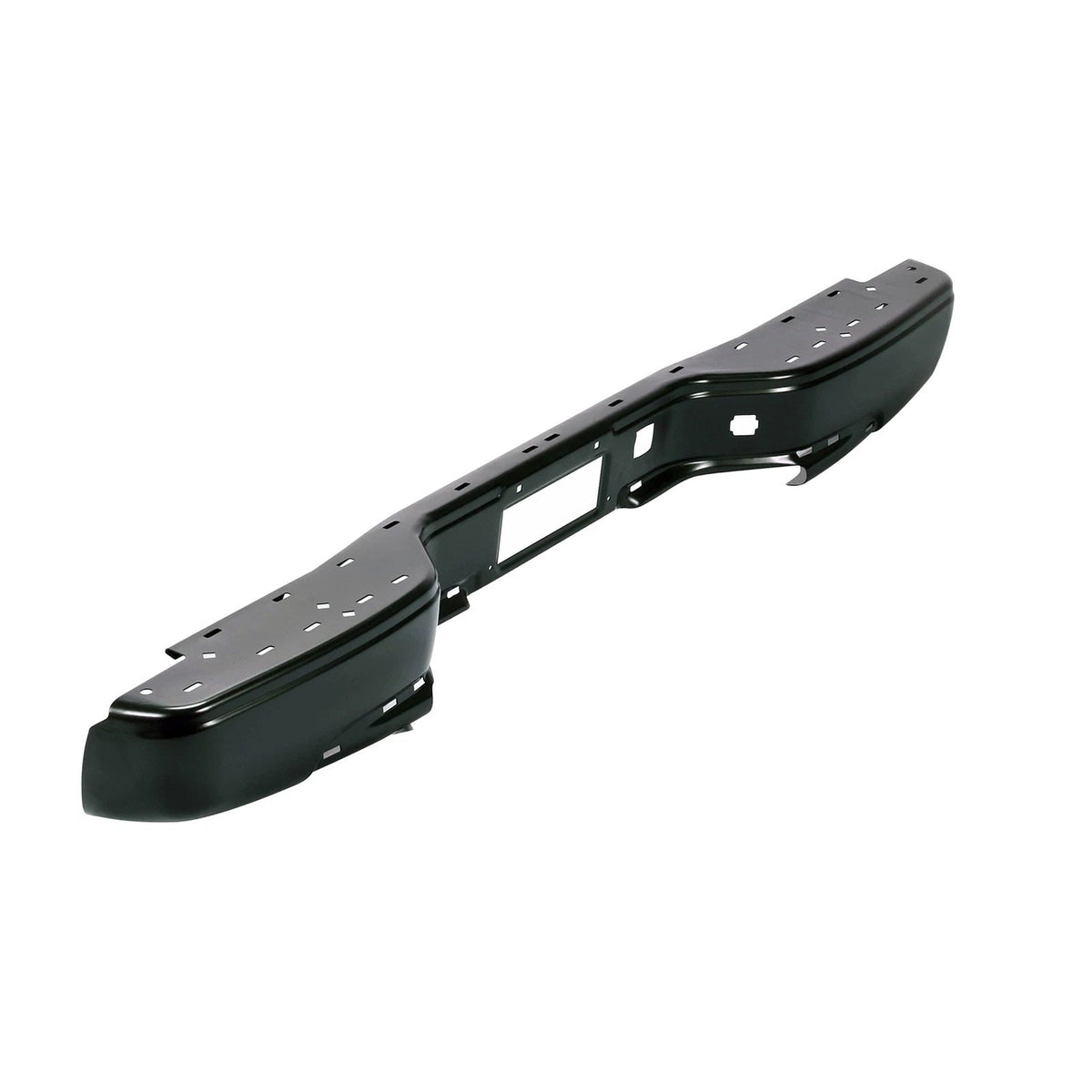 Black Rear Step Bumper Fits 1999-2007 Silverado Sierra Standard/Extend/Crew Cab