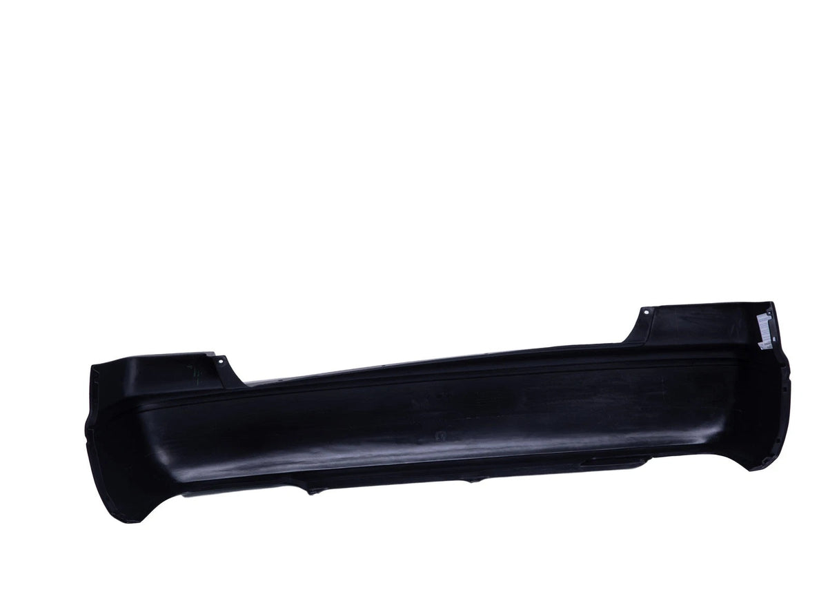 Black Plastic Bumper Cover Rear for 2000-2001 Toyota Camry CE LE XLE Model Sedan