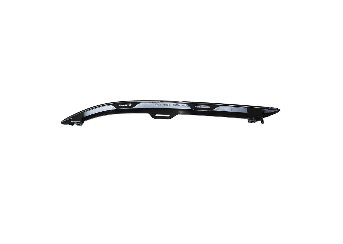Front Bumper Molding Trim Black Passenger Right Side for 2019-2021 Honda Pilot