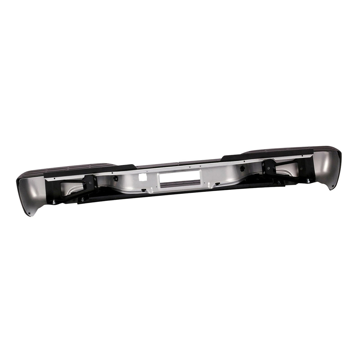 Silver Step Bumper Assembly Brackets Pads For Silverado Sierra 99-07 2500 3500