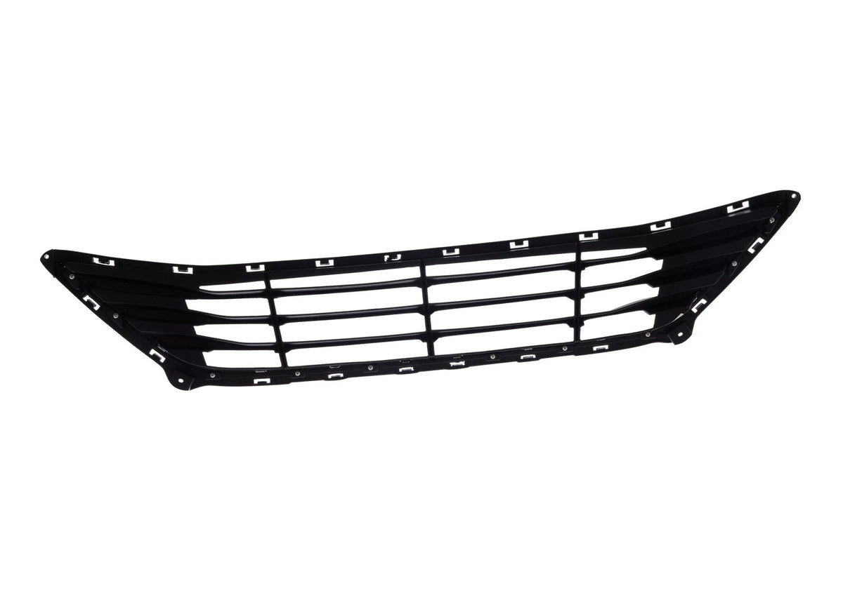 Front Lower Bumper Cover Grille w/ Chrome Molding For 2014-2016 Hyundai Elantra