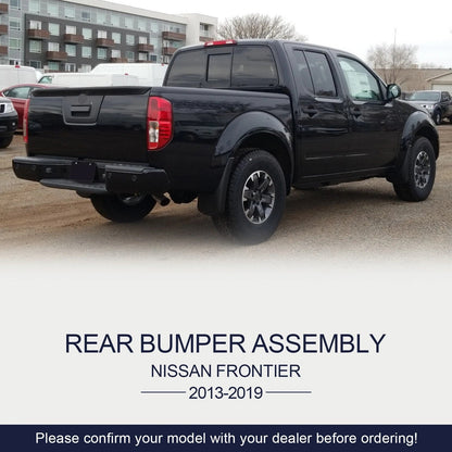 Rear Step Bumper Face Bar for Nissan Frontier 2013-2021 Black NI1103126