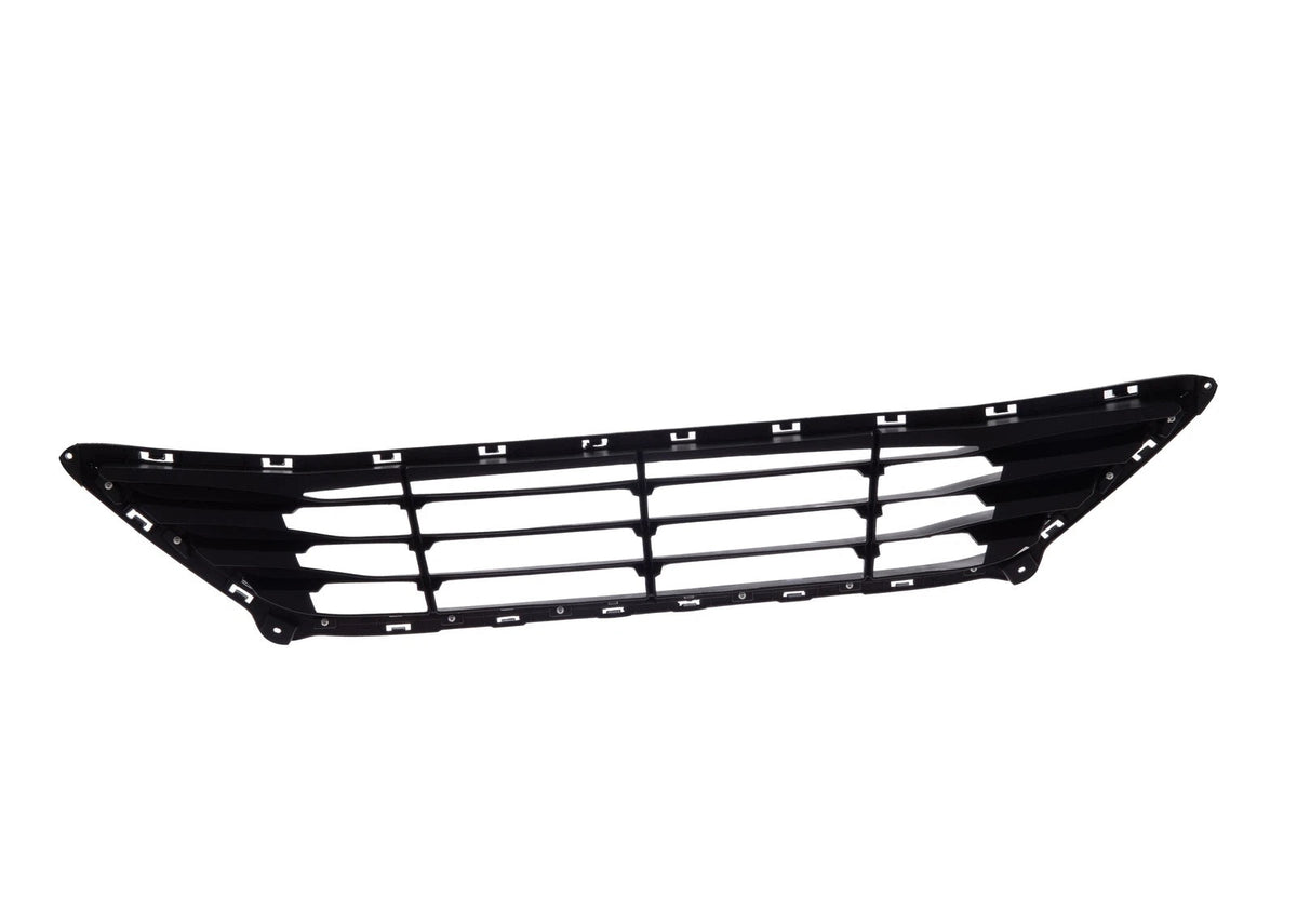 Front Lower Bumper Cover Grille w/ Chrome Molding For 2014-2016 Hyundai Elantra