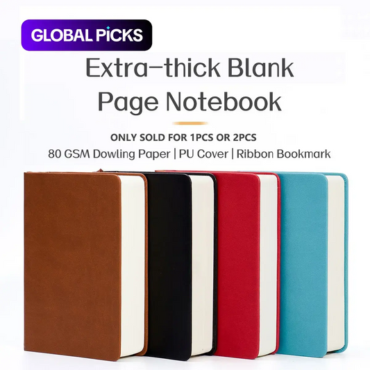Soft Leather Sketchbook Notebook