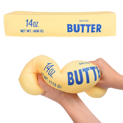Large Squishy Butter Stress Toy