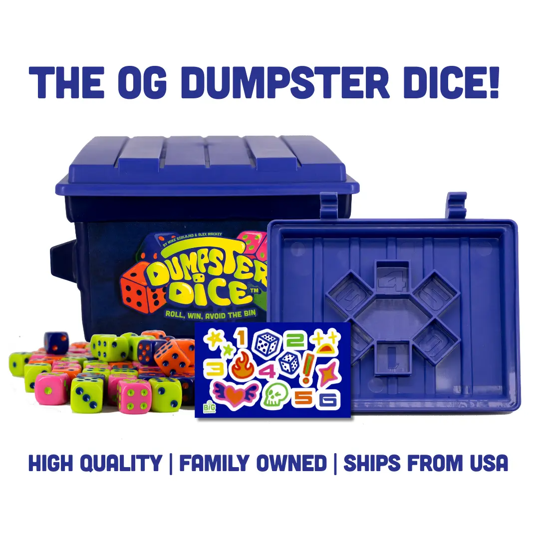 Fast-Paced Family Dice Game for 2-4 Players