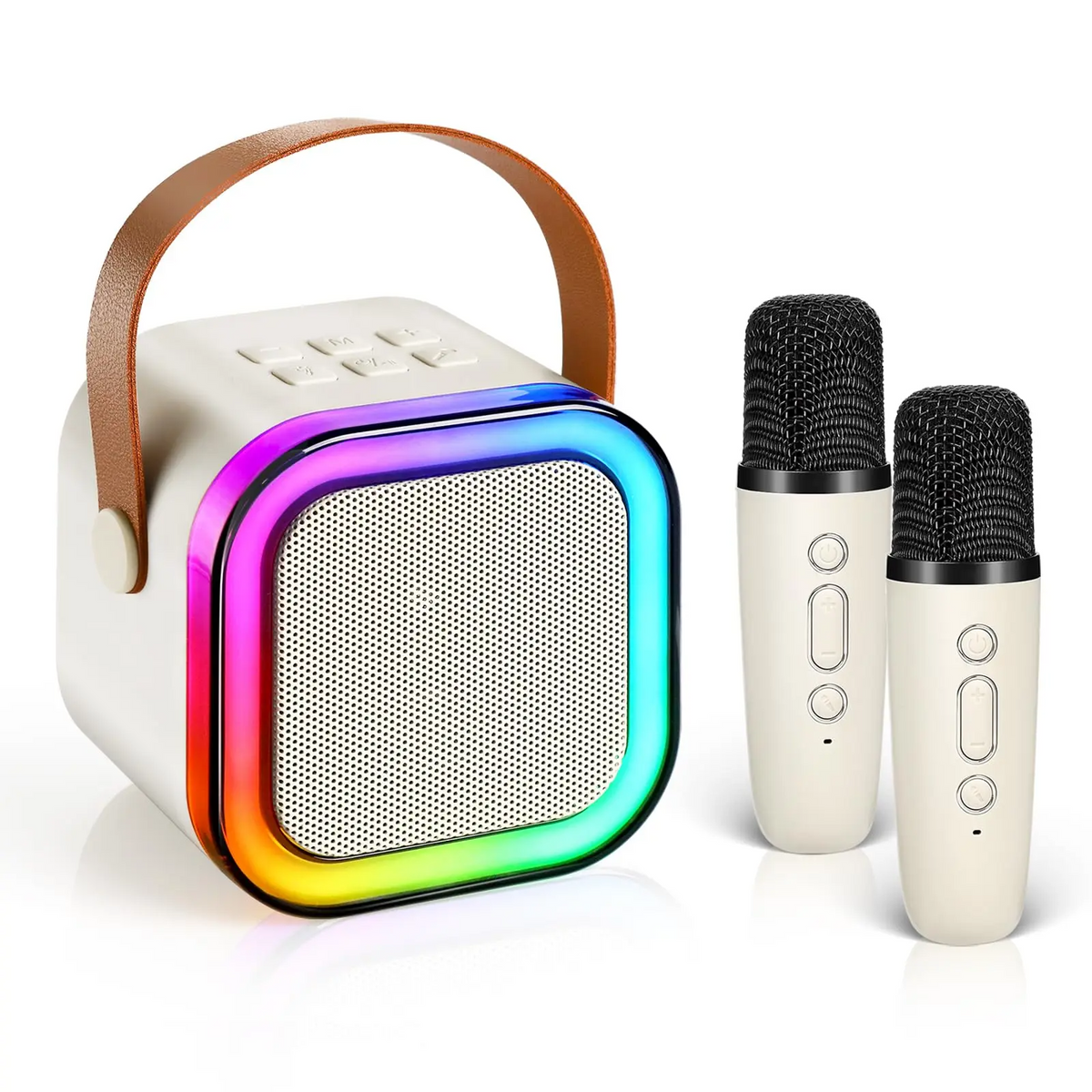 Mini Karaoke Machine with Microphone