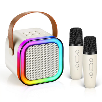 Mini Karaoke Machine with Microphone