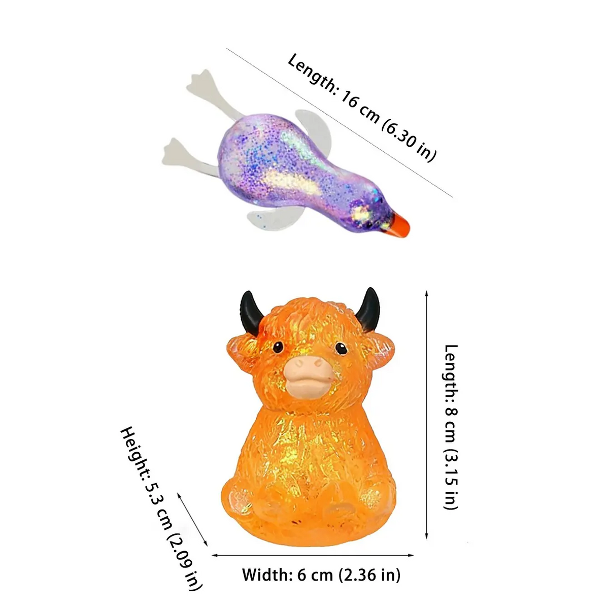 Cute Duck Squishy Stress Ball