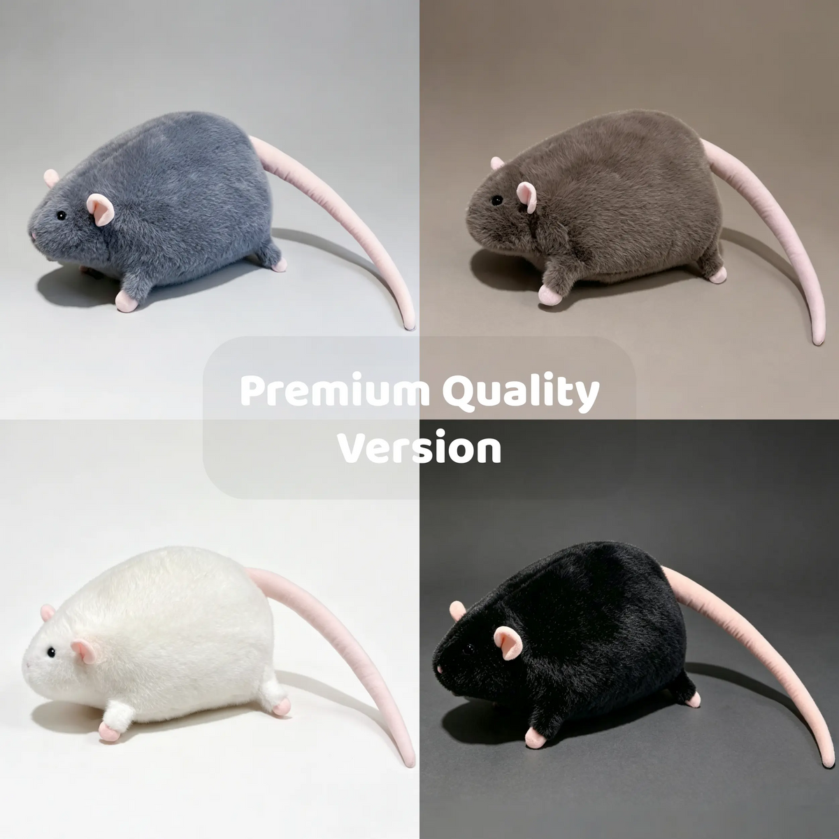 Oversized Fancy Rat Stuffed Animal