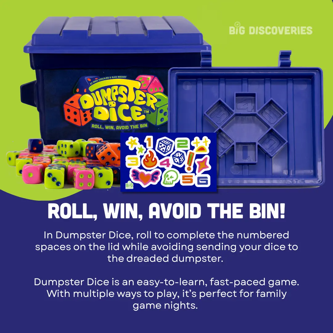 Fast-Paced Family Dice Game for 2-4 Players