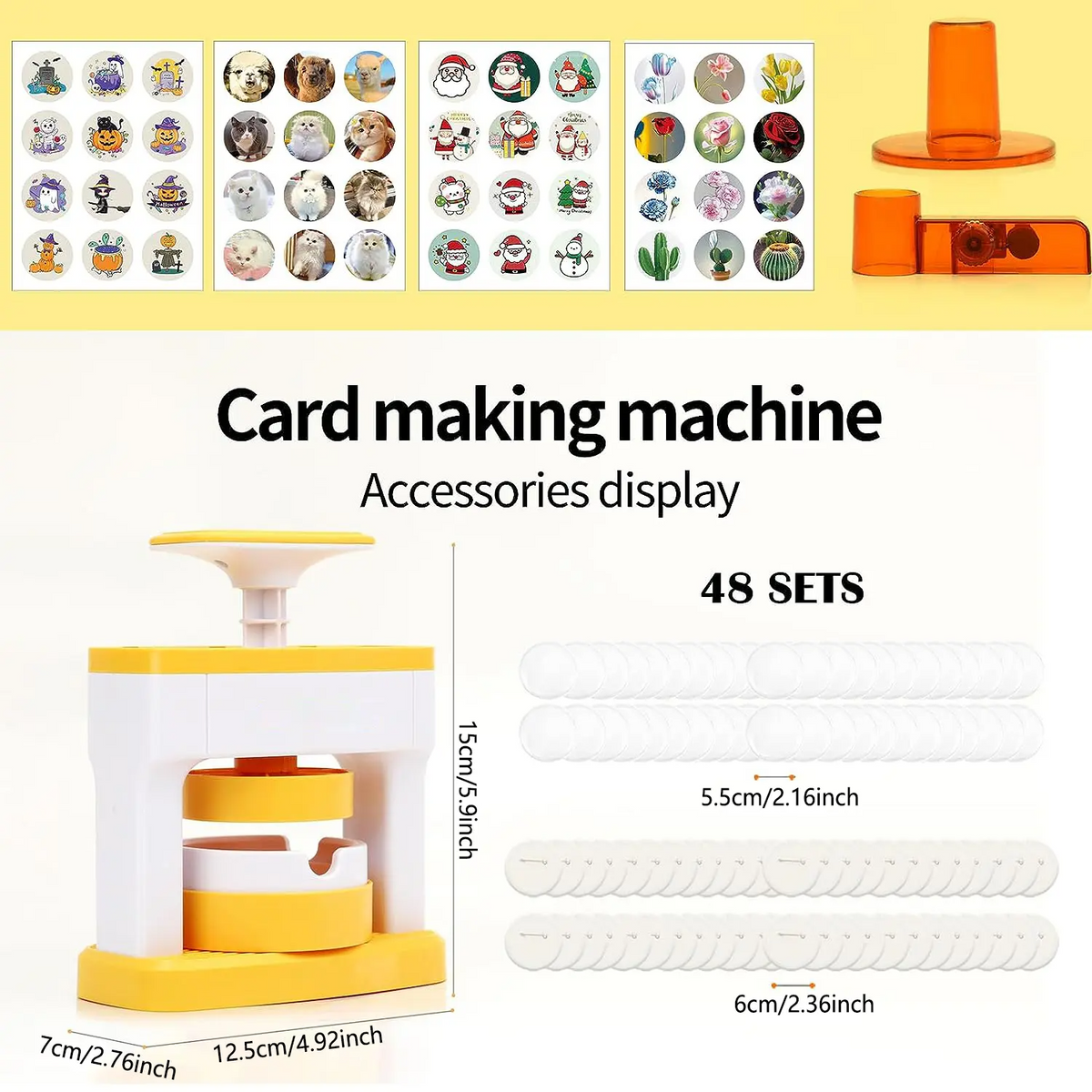 DIY Badge Making Machine Kit