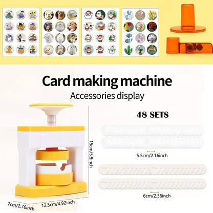 DIY Badge Making Machine Kit