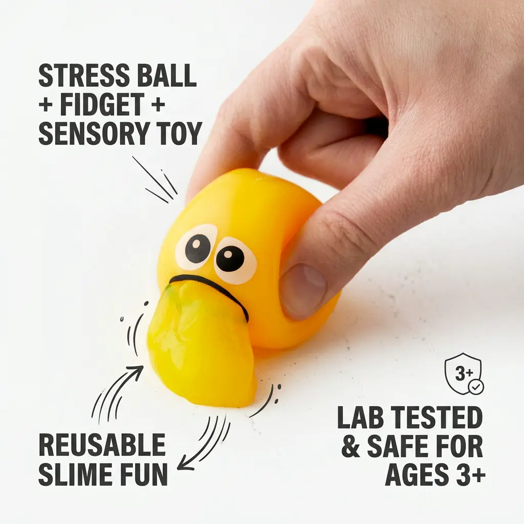 Puking Ball Fidget Stress Toy