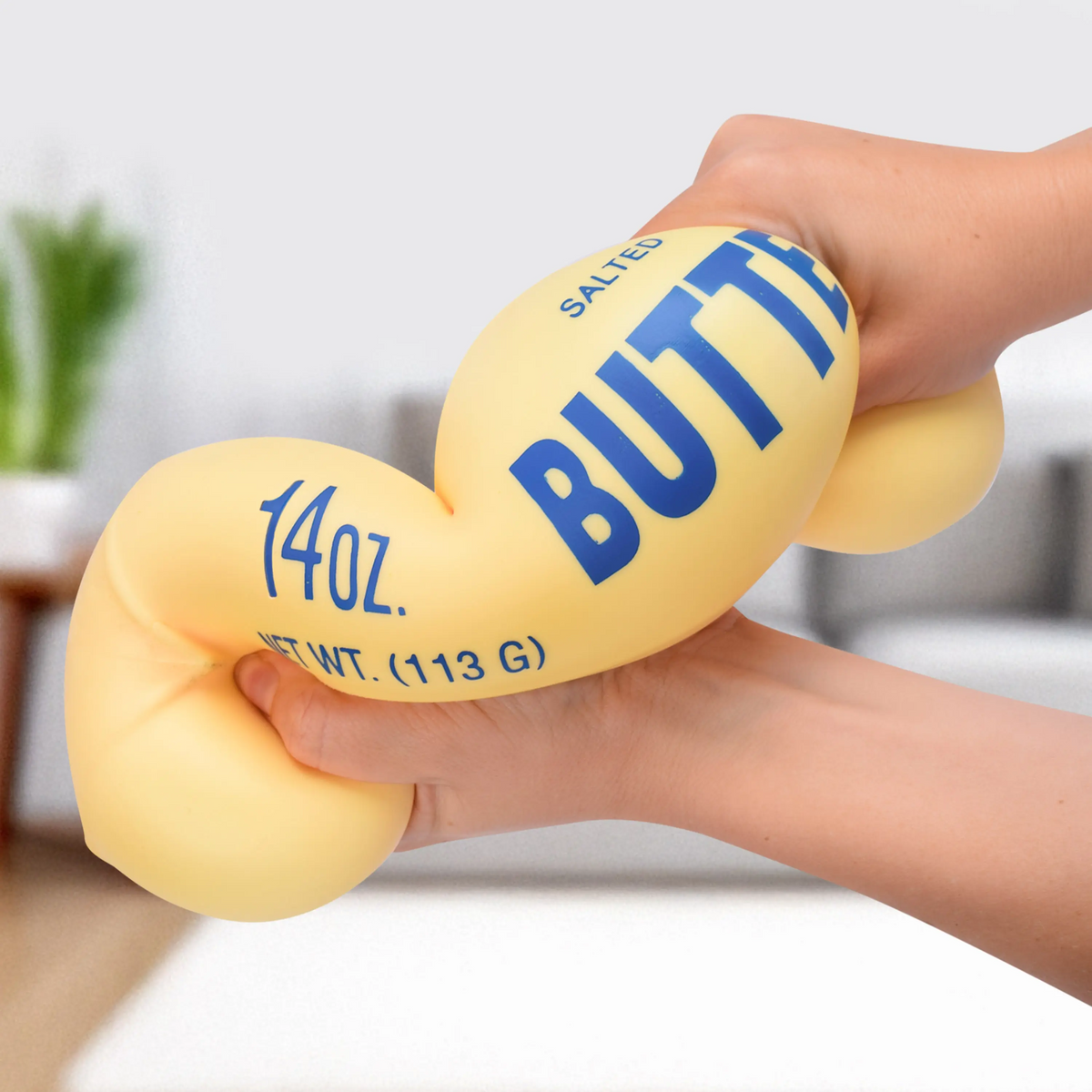 Large Squishy Butter Stress Toy