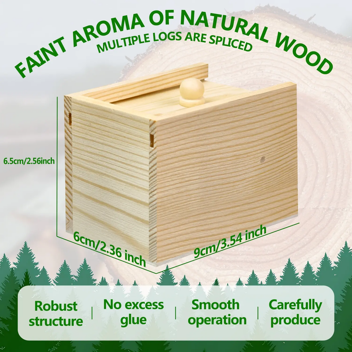 Wooden Spider Prank Box