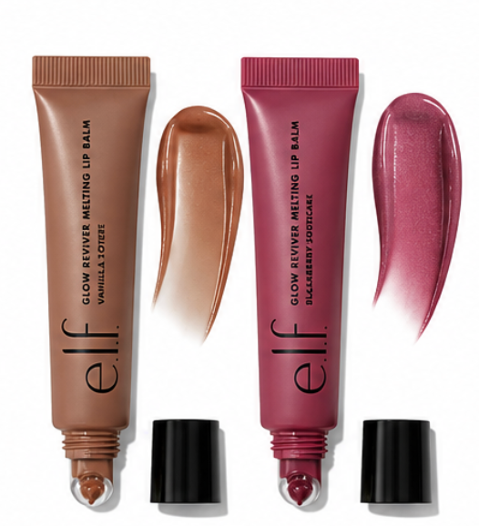 e.l.f. Glow Reviver Melting Lip Balm – High-Gloss Shine & Hydration