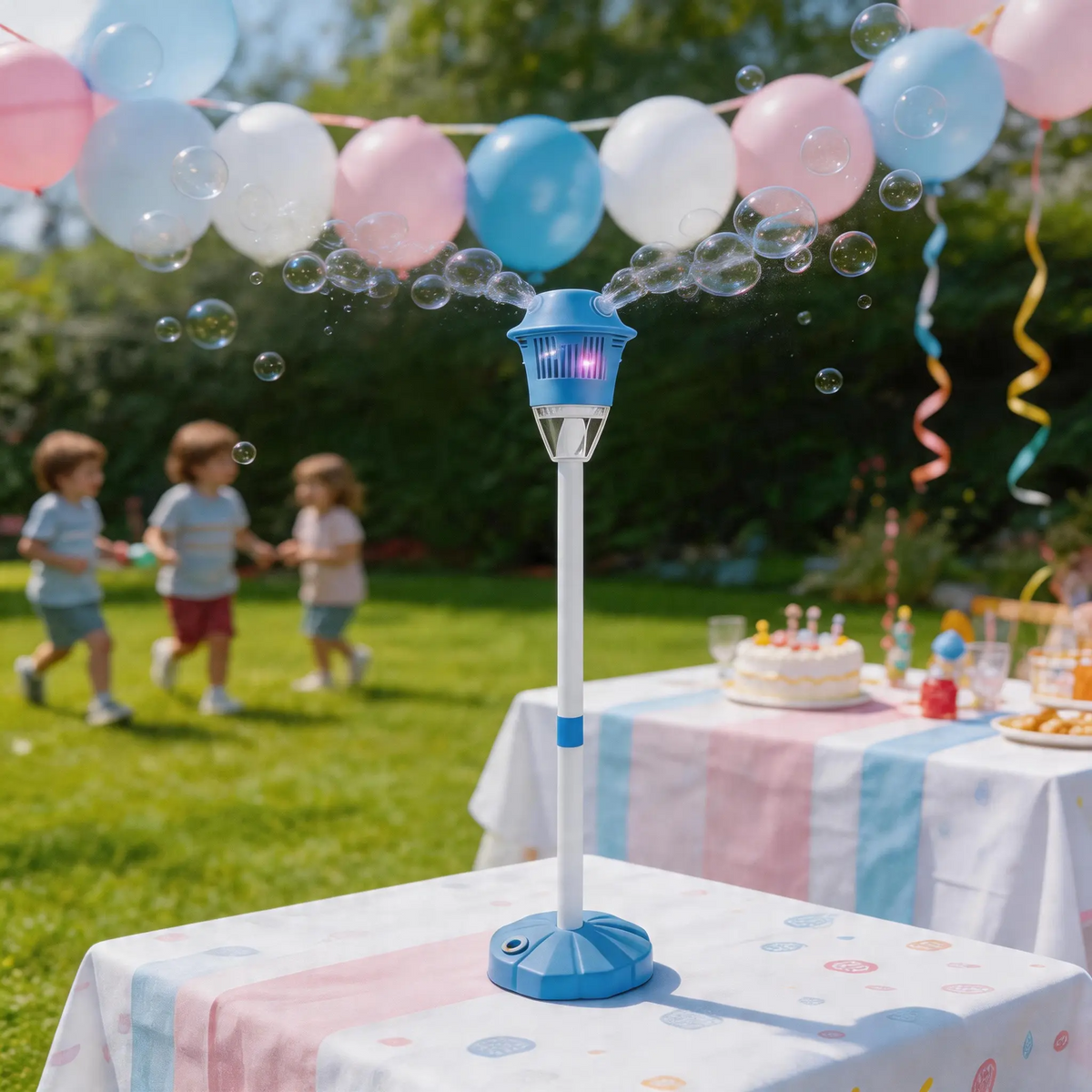 Automatic Bubble Machine for Kids