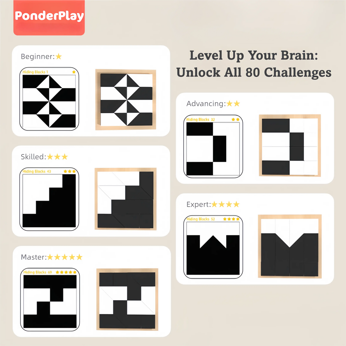 Hidden Blocks Brain Builder