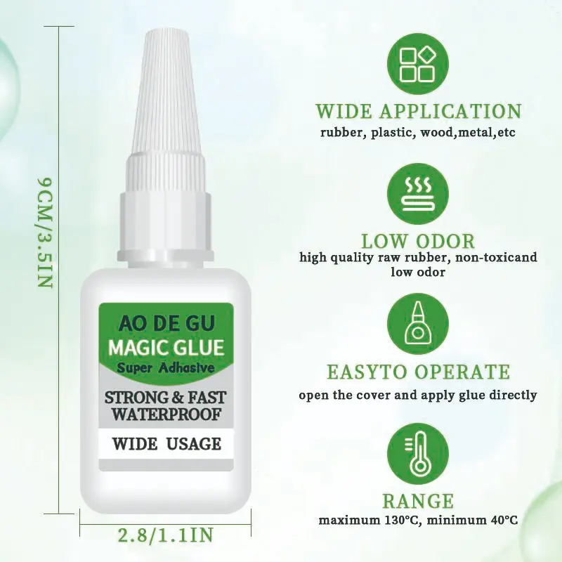 Super Glue 4-Pack | Fast-Setting, Strong Bond for Projects & Repairs