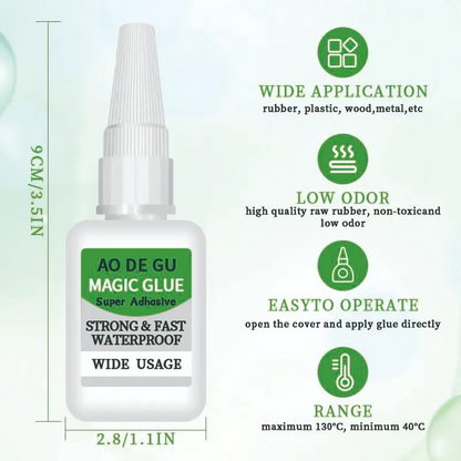 Super Glue 4-Pack | Fast-Setting, Strong Bond for Projects & Repairs