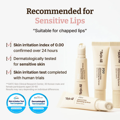 Advanced PDRN Lip Serum – Hydrating & Exfoliating Lip Balm for Glowy, Dewy Lips