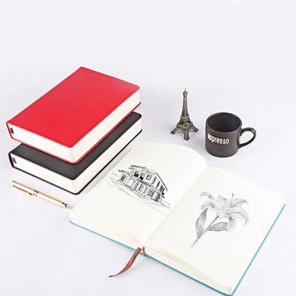 Soft Leather Sketchbook Notebook