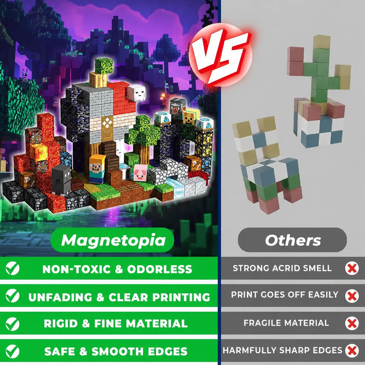 Magnetic Building Blocks for Kids