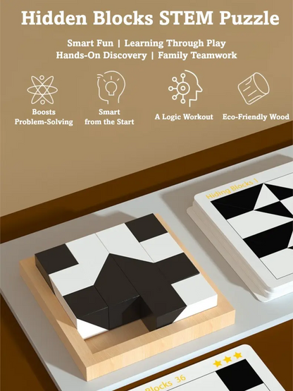 Hidden Blocks Brain Builder
