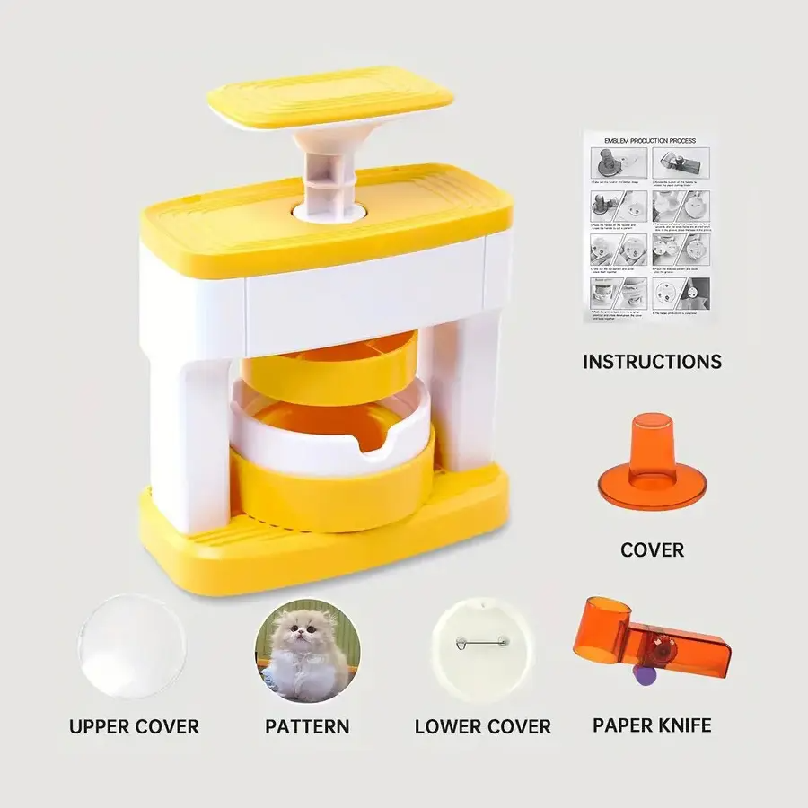 DIY Badge Making Machine Kit