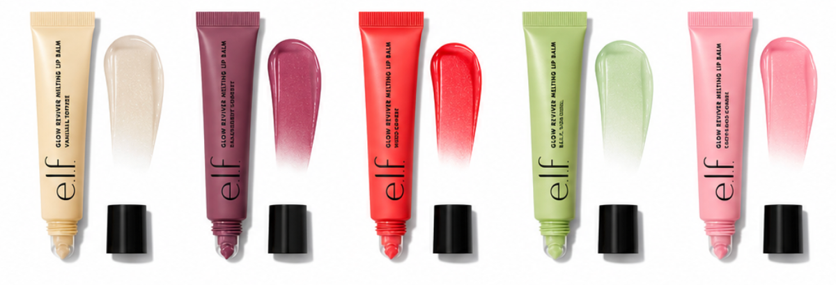 e.l.f. Glow Reviver Melting Lip Balm – High-Gloss Shine & Hydration