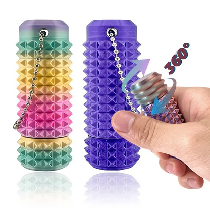 Spiky Sensory Fidget Toy Keychain